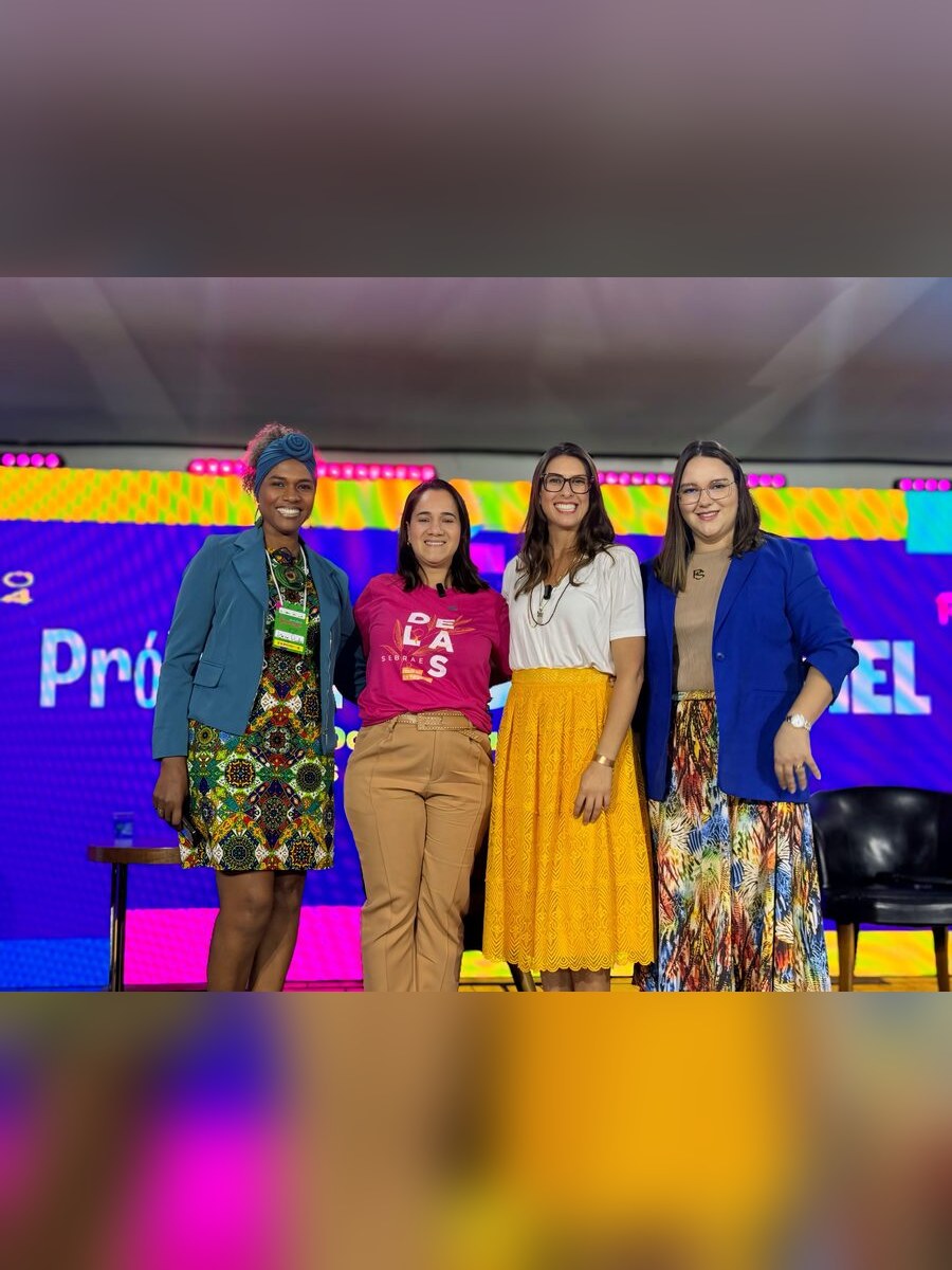 Laís Gulin — Expo Favela Mato Grosso 2025 — painel “Construindo Potência: mulheres fortes emoções inteligentes”
